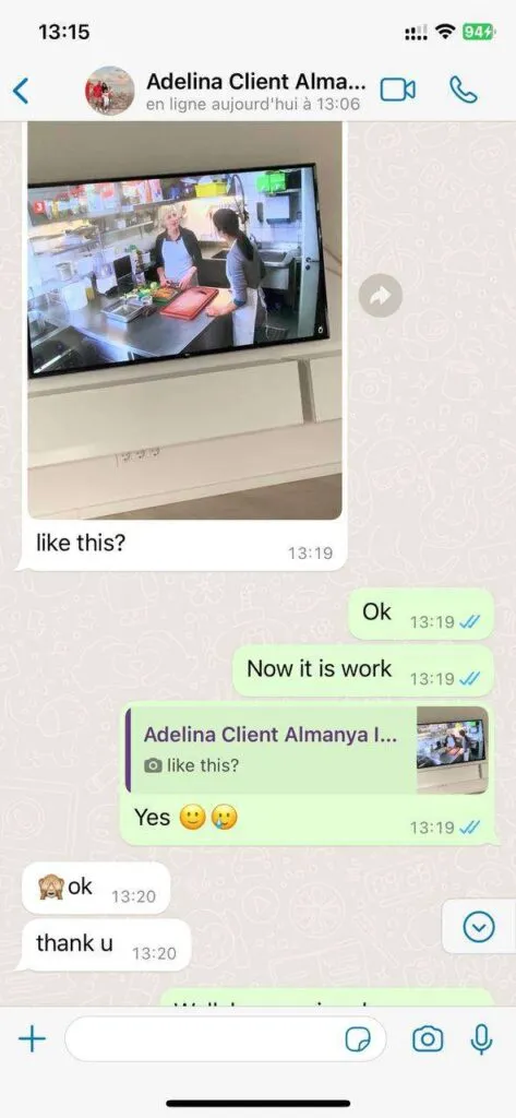 TVOXAR WhatsApp support screenshot 4
